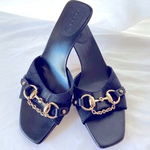 Authentic Gucci kitten heels size 7B made in Italy